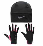 Nike Womens Run Dry Hat & Glove Set 